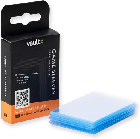 Vault X Oversize (Dixit) Board Game Sleeves for Cards of 80x120mm Protect, Preserve with Non-PVC Anti-Static Fitted Sheath (90pcs) in Kuwait