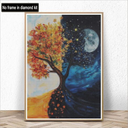 Kaliosy 5D Diamond Art Kits for Adults Elderly Couple by Number Kits, Diamond Painting Art Couple DIY Full Drill Crystal Craft Cross Stitch Embroidery Decoration (12x16 inch) 30x40 cm in Kuwait
