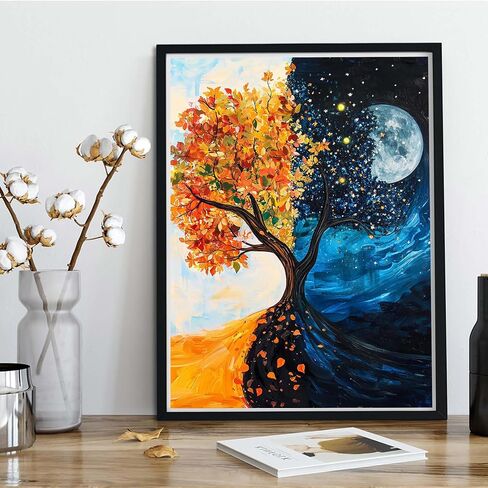 Kaliosy 5D Diamond Art Kits for Adults Elderly Couple by Number Kits, Diamond Painting Art Couple DIY Full Drill Crystal Craft Cross Stitch Embroidery Decoration (12x16 inch) 30x40 cm in Kuwait