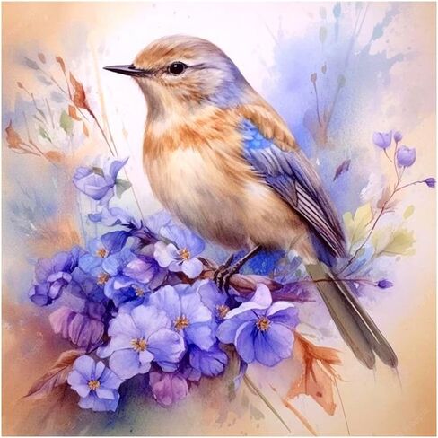 FHBUBPUP Cardinal Diamond Painting Kits for Adults, Winter Christmas Diamond Painting Art Kit, DIY Full Drill Round Gem Painting Art Craft Home Decor Gift 12×12inch 30x30cm in Saudi Arabia