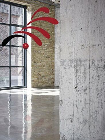 Flowing Rhythm Rainbow Hanging Mobile - 18 Inches - Handmade in Denmark by Flensted in Saudi Arabia