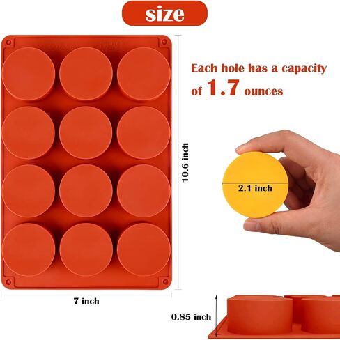 Sakolla 2 Pack 6 Cavity Silicone Soap Molds Rectangle Oval Silicone Molds Loaf Handmade Molds for Soap Making Supplies DIY Pudding Cake Chocolate Cornbread Biscuit Jelly in Kuwait