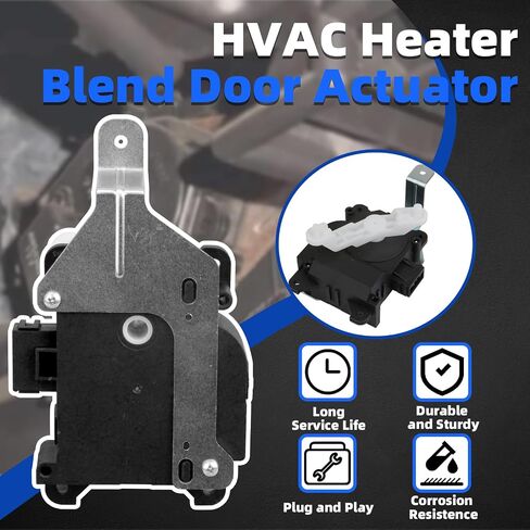 Temperature Driver Motor Assembly Compatible with 03-07 HONDA ACCORD EX, w/Dual Zone Climate Control, Left Main Temperature, OE# (79160-SDC-A41) in Saudi Arabia