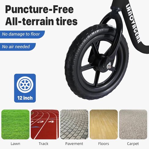 دراجة التوازن للأطفال الصغار من لانوفاجير بعمر عامين، من عمر 18 شهرًا إلى 5 سنوات، تعلم الركوب بثقة، دراجة هدية للأطفال من عمر 2 إلى 5 أولاد وبنات in Kuwait