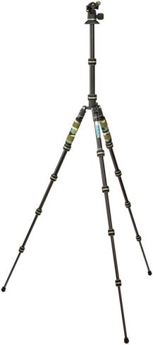 3 Legged Thing Punks Corey 2.0 Magnesium Alloy Ultra-Compact Travel Tripod - Adjustable, Multi-use Camera Tripod with Three Detachable Legs (Moss Green) in Saudi Arabia