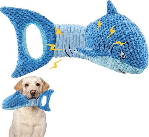 legend sandy No Stuffing Crinkle Dog Toy Squeak with Squeaker for Small Medium Large Dogs, Stuffless Hedgehog Dog Toys Plush Durable Dog Toothbrush Chew Toy for Slightly Aggressive Chewers in Saudi Arabia