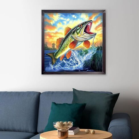 CEOVR Sea Turtle Diamond Painting Kits, Cute Sea Turtle Diamond Art Dots for Adults Beginners 5D Full Drill DIY Gem Art, Adult Crafts Kits Arts and Crafts, Wall Decor for Home Office 12x12in in Kuwait