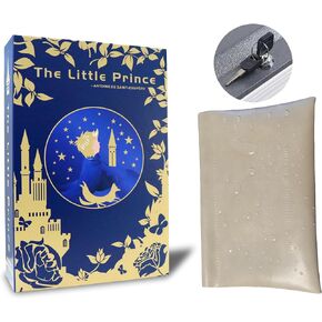 Book Safe With Key Lock,Hidden Safe with Cosmetic Bag,Book Safe Lock Box,Secret Compartment Book lock Box For Valuables,Hollowed Out Book Anti-Theft Safe. (The Little Prince)