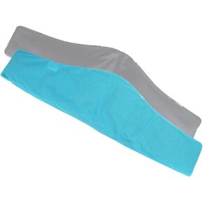 ICEWRAPS Extra Cover ONLY for 7"x28" Therapy Clay Ice Pack | Reusable and Washable Soft Fabric Cover for Cold Pack | Fabric Cold Compress Sleeve | 7"x28" Soft Ice Pack Cover | Blue Fabric Cover Only