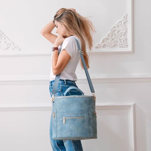 miss fong Diaper Bag Backpack Baby Diaper Bag, Large Leather Diaper Backpack with 16 Pockets Travel Diaper Bag with Diaper Changing Pad, Pañaleras Para Bebe for Moms(Convertible, Peanut) in Saudi Arabia