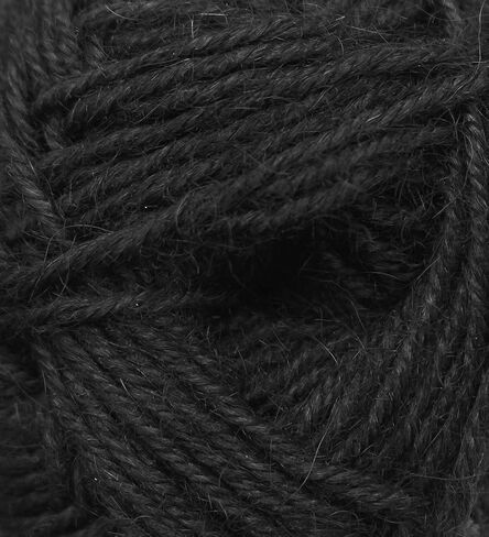 Blend Alpaca Yarn Wool 2 Skeins 200 Grams DK Weight - Heavenly Soft and Perfect for Knitting and Crocheting (Charcoal Gray, DK Weight) in Kuwait