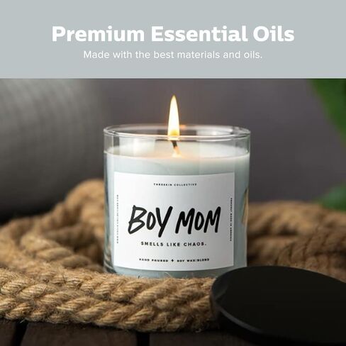 Warm Hugs Scented Candles for Home, Natural Soy Wax, Relaxing Aromatherapy Gifts, Essential Oils Scented, Long-Lasting Candle Burns for 75-Hours, Made in USA, Lemongrass Lavender Scent in Saudi Arabia