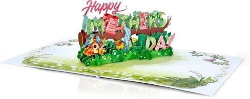 CUTPOPUP Hummingbird Birthday Card Pop Up, Mothers Day, 3D Popup Greeting Card, Birthday Card for Women (Hummingbird Sunflower) in Kuwait