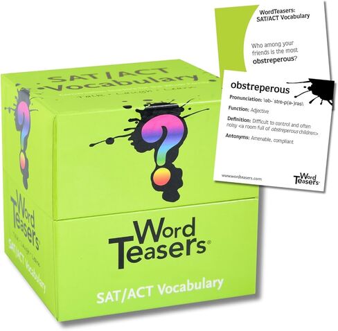 ؟ WORD TEASERS Small Fry - لعبة مفردات ممتعة للأطفال - لعبة فنون اللغة وبطاقات فلاش لبناء المفردات - 150 بطاقة مفردات in Kuwait
