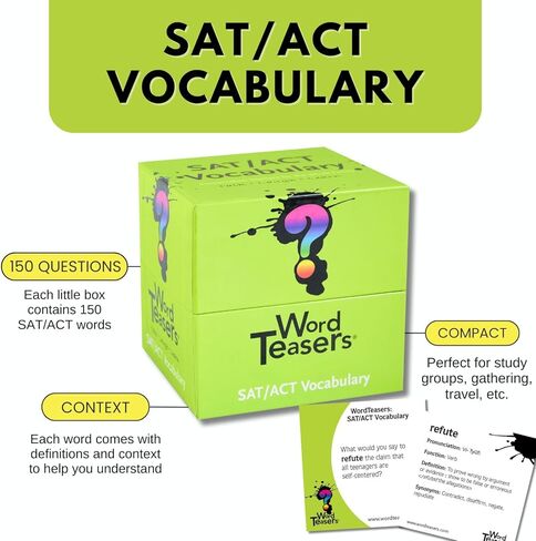 ؟ WORD TEASERS Small Fry - لعبة مفردات ممتعة للأطفال - لعبة فنون اللغة وبطاقات فلاش لبناء المفردات - 150 بطاقة مفردات in Kuwait