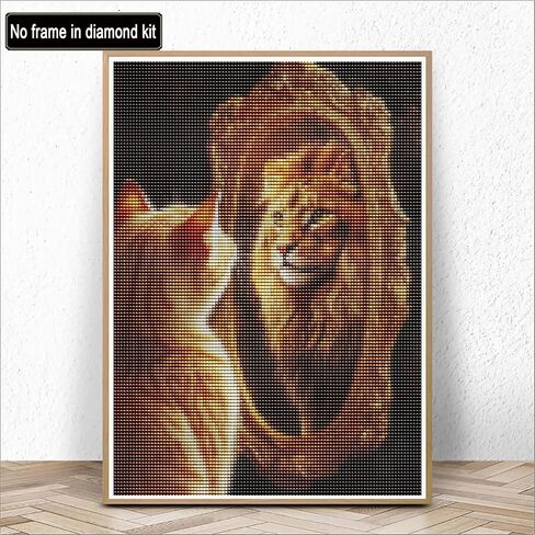 Kaliosy 5D Diamond Art Kits for Adults Dragon by Number Kits, Diamond Painting Art Animal DIY Full Drill Crystal Craft Cross Stitch Embroidery Decoration (12x16 inch) 30x40 cm in Saudi Arabia