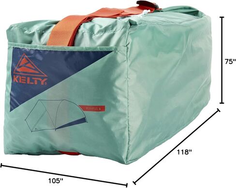 Kelty 4/6 Person Freestanding Rumpus Tent for Camping, Car Camping, Festivals and Family with Extra Large Vestibule in Saudi Arabia