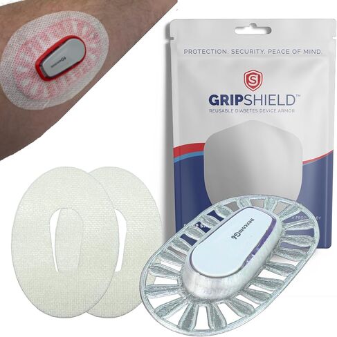 درع قبضة G6 من شركة ديككوم ماي ديابيتس (مرن، قابل لإعادة الاستخدام ومقاوم للماء) لمستخدمي ديككوم النشطين - نيون تيل in Kuwait
