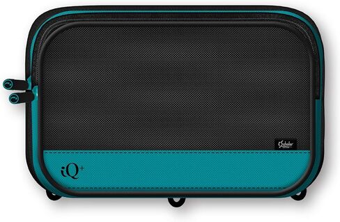 iScholar iQ+ Jumbo Expandable Pencil Pouch, 3 Pockets, Coral (55035-CO) in Kuwait