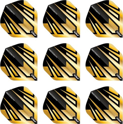 RED DRAGON Hardcore Premium Dart Flights - 3 Sets Per Pack (9 Dart Flights in Total) in Kuwait