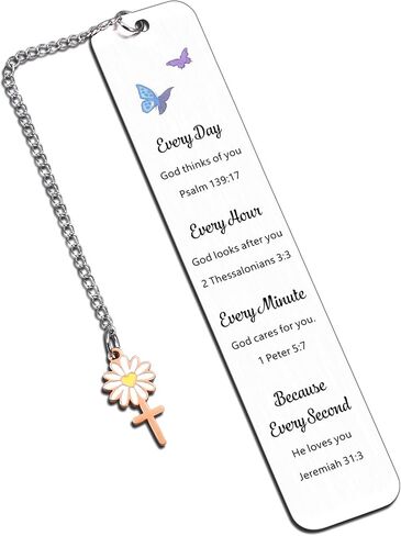Christmas Gifts for Women, Girls, Mom, Grandma, Her, Sunflower Gifts for Women Bookmark, Christian Gifts for Women, Teen Girl Gifts, Stocking Stuffers for Teens Girls, Birthday Baptism Gifts for Girls in Kuwait