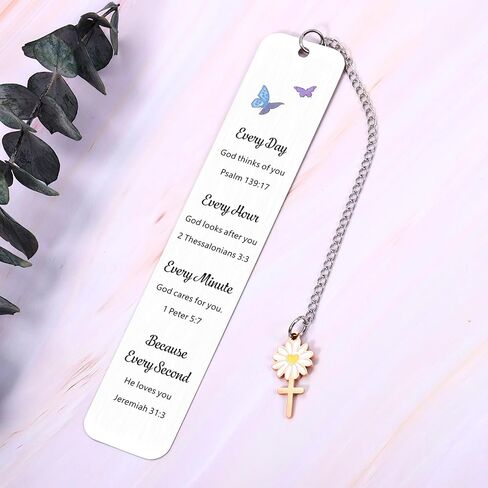 Christmas Gifts for Women, Girls, Mom, Grandma, Her, Sunflower Gifts for Women Bookmark, Christian Gifts for Women, Teen Girl Gifts, Stocking Stuffers for Teens Girls, Birthday Baptism Gifts for Girls in Kuwait
