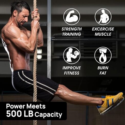 Yes4All Gym Climbing Rope for Fitness & Strength Training, Climbing Exercises & Home Workouts in Kuwait