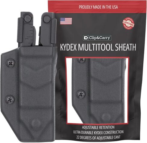 غمد متعدد الأدوات Clip & Carry Kydex لـ Gerber MP600 ~ يناسب نماذج الأنف الحاد والإبرة ~ صنع في الولايات المتحدة الأمريكية (أدوات متعددة غير متضمنة) حافظة حامل أدوات متعددة in Kuwait