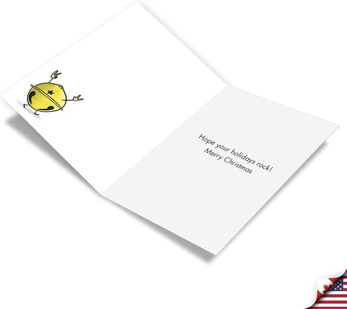 NobleWorks Hysterical Christmas Greeting Card with 5 x 7 Inch Envelope (1 Card) Merry Christmas Holiday Im Sorry Timmy 1603 in Saudi Arabia