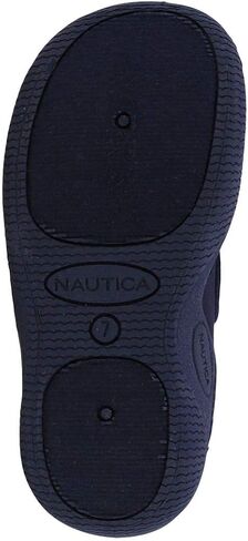 Nautica Kids Protective Water Shoe,Closed-Toe Sport Sandal for Boys and Girls-Bilean Toddler-Solid Navy Size-8 in Saudi Arabia