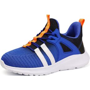 Little/Big Kid Wide Barefoot Shoes Boys/Girls Naturally Minimalist Sneakers Lightweight Breathable Walking Athletic Black