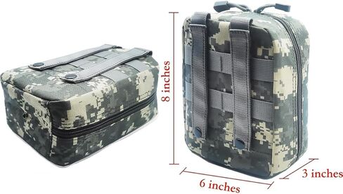 EMT الحقيبة MOLLE Ifak الحقيبة التكتيكية MOLLE الطبية الإسعافات الأولية حقيبة متعددة الاستخدامات الأحمر Carlebben in Kuwait