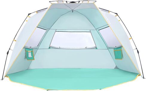 WolfWise Easy Up Beach Tent UPF 50+ Portable Instant Sun Shelter Canopy Umbrella in Saudi Arabia