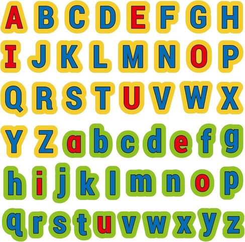 CHEFAN Felt Letters Alphabet for Kids, Felt Board Letter Pieces, Flannel Board Pieces, Precut Felt Story Pieces, 104 Pieces ABC Upper Lowercase Letters for Preschool Homeschool Learning in Kuwait