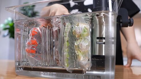 EVERIE Sous Vide Container with Universal Silicone Lid Compatible with Anova All Models, Anova Nano, Chefsteps Joule, Instant Pot, Wancle Sous Vide Cookers in Saudi Arabia