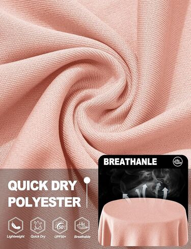 TACVASEN Women's UPF 50+ Sun Protection V Neck Long Sleeve Tops Quick Dry Hiking Running Workout T-Shirts in Kuwait