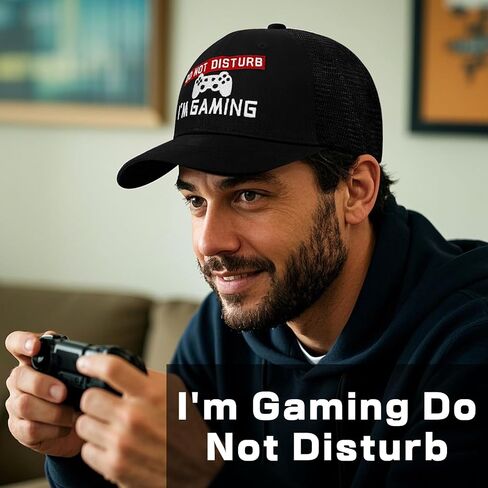 Gaming Lover Gift Set for Boys, I'm Gaming Do Not Disturb Socks Beanie Hat, Funny Socks, Men Gift for Birthday, Christmas, New Year, Halloween in Saudi Arabia