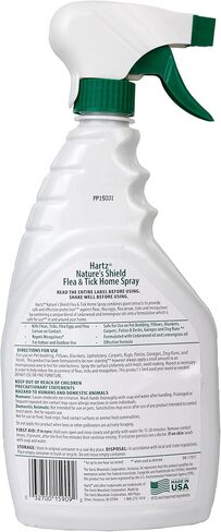 Hartz Nature’s Shield Flea & Tick Spray Treatment for Dogs, Natural and Effective Flea & Tick Prevention and Protection for Dogs with Cedarwood and Lemongrass Oil, 14 Ounces in Saudi Arabia