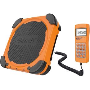 Elitech LMC-300A HVAC Refrigerant Charging Scale Freon Recovery Weighing Scale 330lbs with Auto Open/Stop Charging Valve