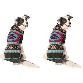 سترة Chilly Dog سوداء اللون Southwest Dog (X-Small)