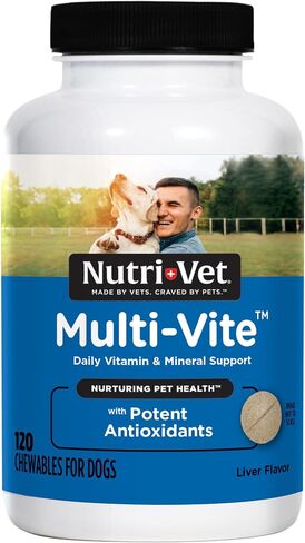 Nutri-Vet Dog Multivitamin, Daily Multivitamin for Dogs, 180 Count in Kuwait