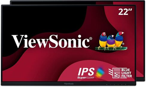 شاشة فيوسونيك VA2756-4K-MHD مقاس 27 بوصة IPS 4K مع حواف رفيعة للغاية ومدخل HDMI ومنفذ DisplayPort للمنزل والمكتب in Kuwait