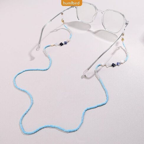 humlbird Glasses Chain for Women Stylish Eyeglass Chain Pearl Eyeglasses Necklace Beaded Glasses Chain Eye Glasses Holders Around Neck Sunglasses Chain in Kuwait