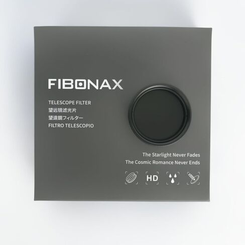 FIBONAX 1.25 inch Neutral Density Filter for Telescope Eyepiece, Lunar Filter kit ND4 ND8 ND16 ND32, Reduce Moon Brightness, Prevent Image overexposure, Make The Picture Clear and Transparent in Kuwait
