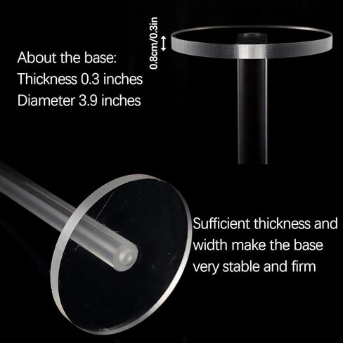 6 قطع من حاملات الشموع الأكريليك من Vincidern للطاولة، حامل شموع مستدقة لديكور الزفاف، غرفة الطعام، الهالوين، حامل شمعدان ديكور عيد الميلاد، مجموعة حامل شموع مستدقة in Kuwait