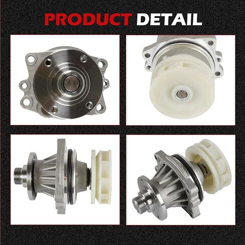 Engine Water Pump Kit AW5104 4.8L 5.3L 6.0L Compatible with Chevy 1999-2006 Express Silverado Suburban for GMC 99-06 Savana/Yukon W3500 W4500 w/Metal Gaskets Gasket in Kuwait