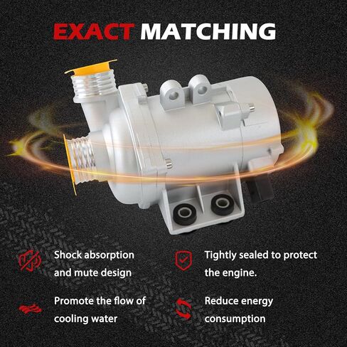 مجموعة مضخة مياه المحرك AW5104 4.8L 5.3L 6.0L متوافقة مع Chevy 1999-2006 Express Silverado Suburban لـ GMC 99-06 Savana/Yukon W3500 W4500 مع حشية معدنية in Kuwait