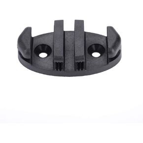 Tbest Zig Zag Anchor Cleat,Mini Zig Zag Anchor Cleat Canoe Kayak Cleat Kit Boating Fishing Boat Accessory Nylon Kayak Cleat Mini Zig zag Cleat Kayak Anchor Cleat