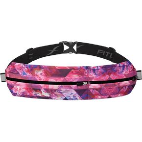 Fitletic Bolt Double Pocket Running Belt & Active Fanny Pack For Men & Women – Water Resistant, Lightweight Sleek Design – Patented No Bounce Hip Hugging Fit – Holds Any Phone in Kuwait