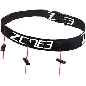 ZONE3 Ultimate Race Number Belt with Gel Loops